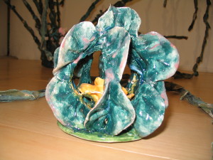 Blue sea blossom