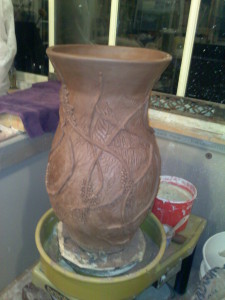 10. Terra Cotta Urn