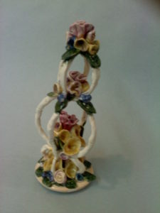 Rose buds & buttercups Ceramic Paper clay mixed-media